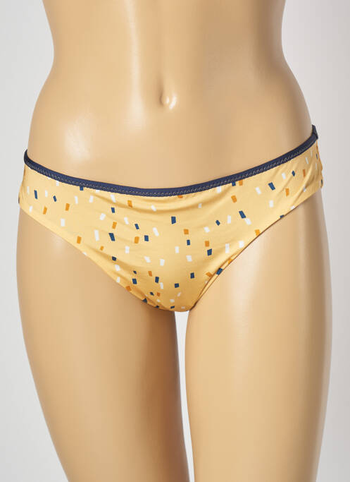 Chiloți de baie galben SALINAS femeie