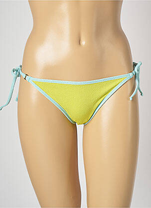 Chiloți de baie microfibre bikini verde SALINAS femeie