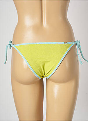Chiloți de baie microfibre bikini verde SALINAS femeie