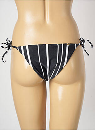 Chiloți de baie microfibre bikini negru SALINAS femeie