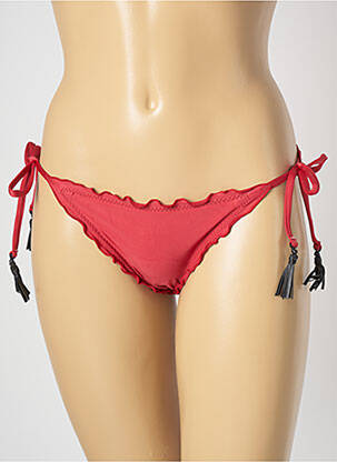 Chiloți de baie roșu SALINAS femeie