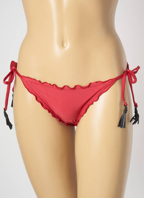 Chiloți de baie roșu SALINAS femeie