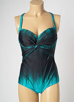 Costum de baie dintr-o singură piesă albastru LUA MORENA femeie