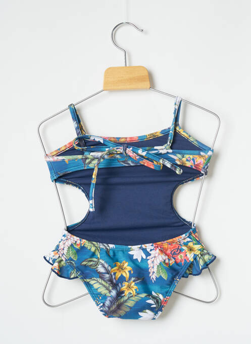 Costum de baie dintr-o singură piesă albastru BLUE MAN fată