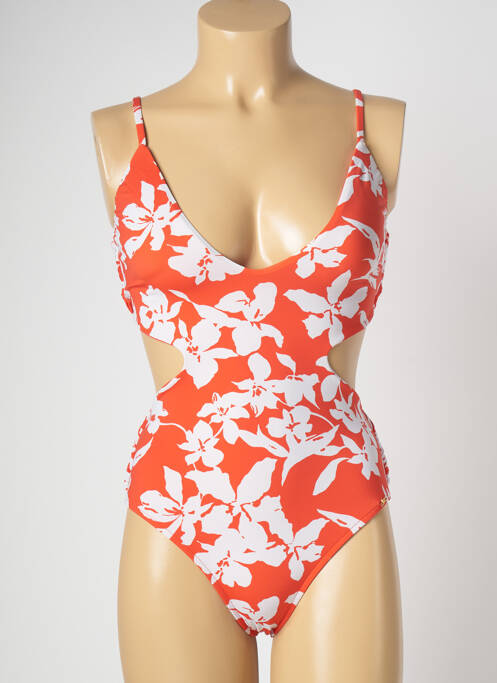 Costum de baie dintr-o singură piesă portocaliu SALINAS femeie