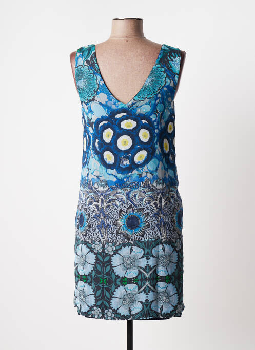 Rochie scurtă albastru DESIGUAL femeie