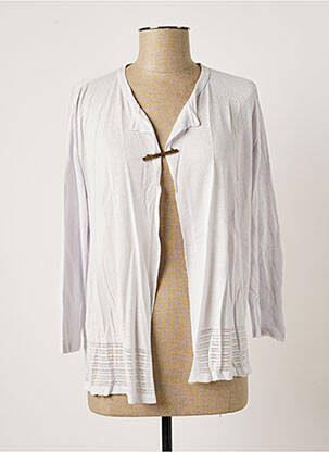 Vestă cu mâneci lungi gri POLES femeie