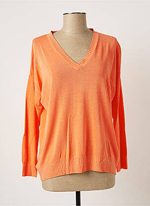 Pulover portocaliu POLES femeie