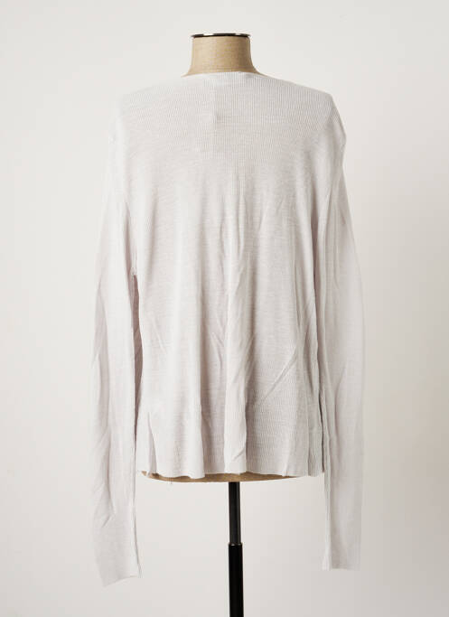 Vestă cu mâneci lungi gri POLES femeie