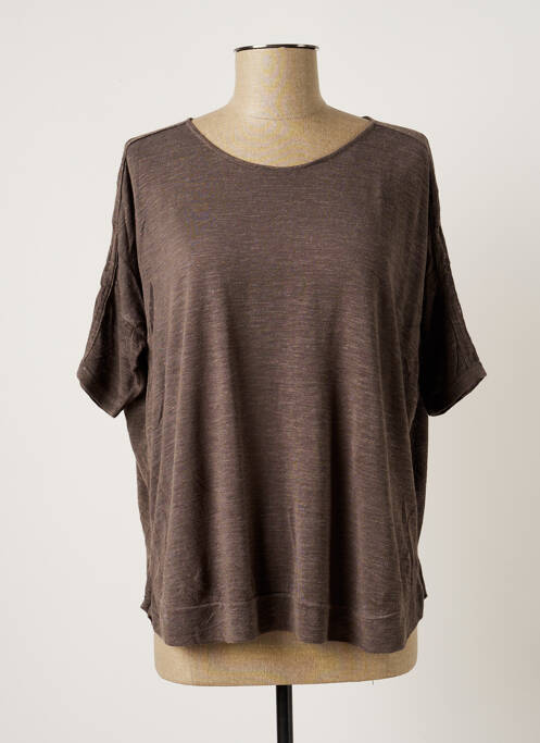 Top gri POLES femeie