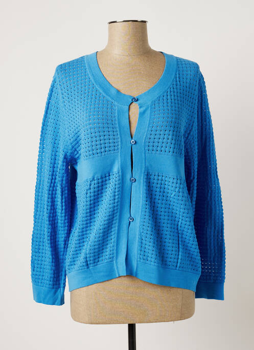 Vestă cu mâneci lungi albastru MONTAGUT femeie