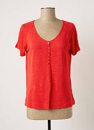 Pulover roșu POLES femeie