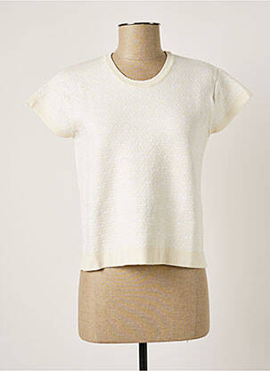 Pulover bej MONTAGUT X BENJAMIN ISIDORE JUVENETON femeie