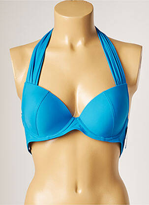 Sutien de costum de baie elasticitate top sutien modelat albastru AUBADE femeie