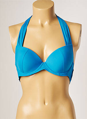 Sutien de costum de baie elasticitate top sutien modelat albastru AUBADE femeie