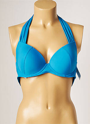 Sutien de costum de baie elasticitate top sutien modelat albastru AUBADE femeie