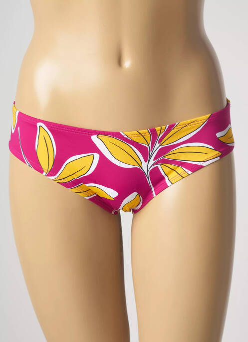 Chiloți de baie roz AUBADE femeie