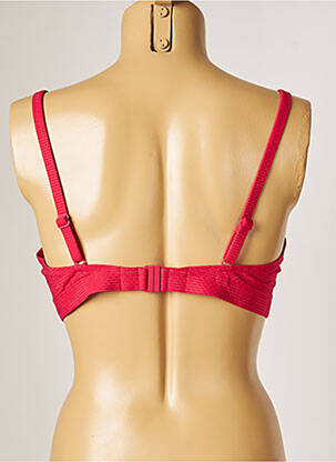 Sutien de costum de baie elasticitate sutien cupe întregi cu decolteu înalt roz SIMONE PERELE femeie