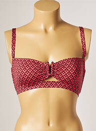 Sutien de costum de baie elasticitate sutien balconet cu decolteu înalt portocaliu SIMONE PERELE femme