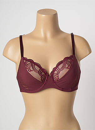 Sutien broderie roșu SIMONE PERELE femeie