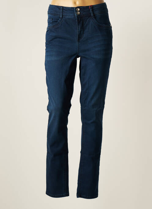 Blugi cu croială slim albastru STREET ONE femeie