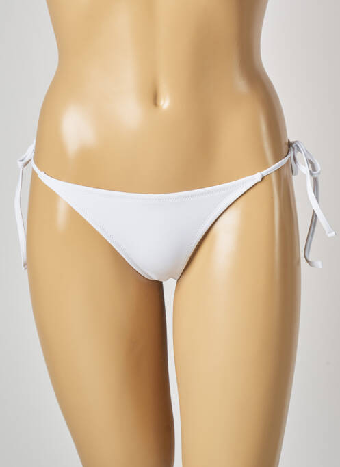 Chiloți de baie alb MON PETIT BIKINI femeie