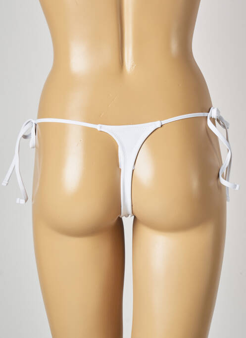 Chiloți de baie alb MON PETIT BIKINI femeie