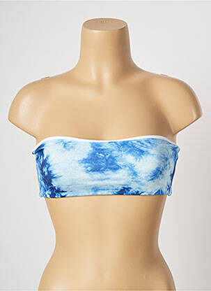 Sutien de costum de baie elasticitate top bentiță albastru MON PETIT BIKINI femeie