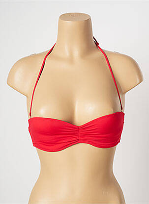 Sutien de costum de baie elasticitate roșu MON PETIT BIKINI femeie