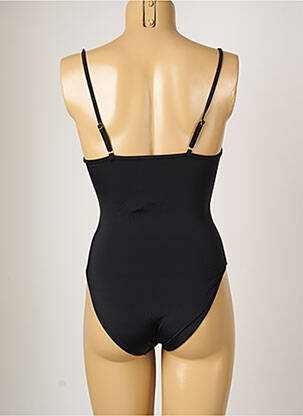 Costum de baie dintr-o singură piesă elasticitate sutien cupe întregi cu decolteu înalt negru NOHOLITA MON PETIT BIKINI femeie