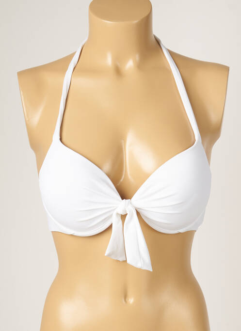 Sutien de costum de baie alb MON PETIT BIKINI femeie