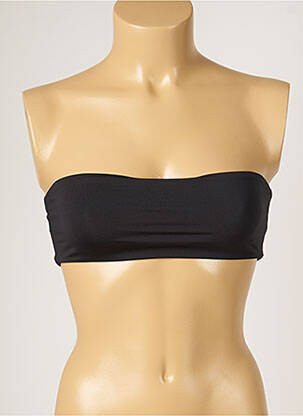 Sutien de costum de baie elasticitate top bentiță negru MON PETIT BIKINI femeie