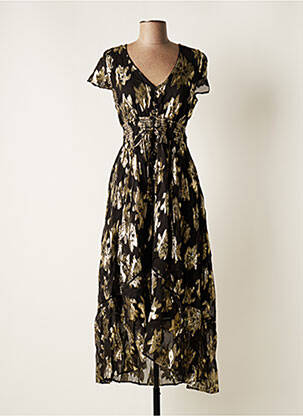 Rochie midi negru GOA femeie