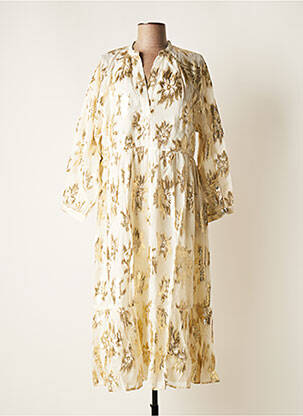 Rochie midi alb GOA femeie