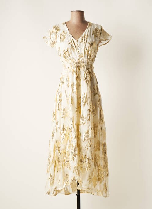 Rochie midi bej GOA femeie