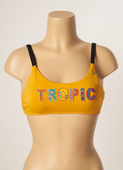 Sutien de costum de baie galben BANANA MOON femeie