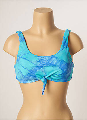 Sutien de costum de baie elasticitate top sutien modelat albastru BANANA MOON femme