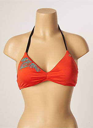 Sutien de costum de baie elasticitate sutien balconet cu decolteu înalt portocalie BANANA MOON femeie
