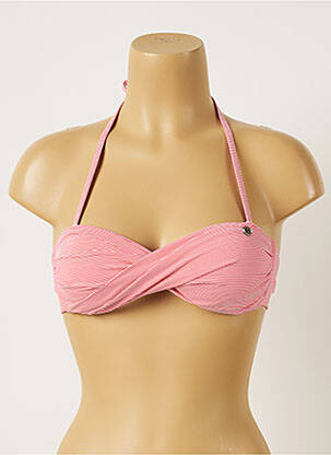 Sutien de costum de baie elasticitate top bentiță roșu BANANA MOON femeie