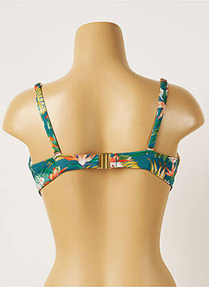 Sutien de costum de baie elasticitate top bentiță verde BANANA MOON femeie