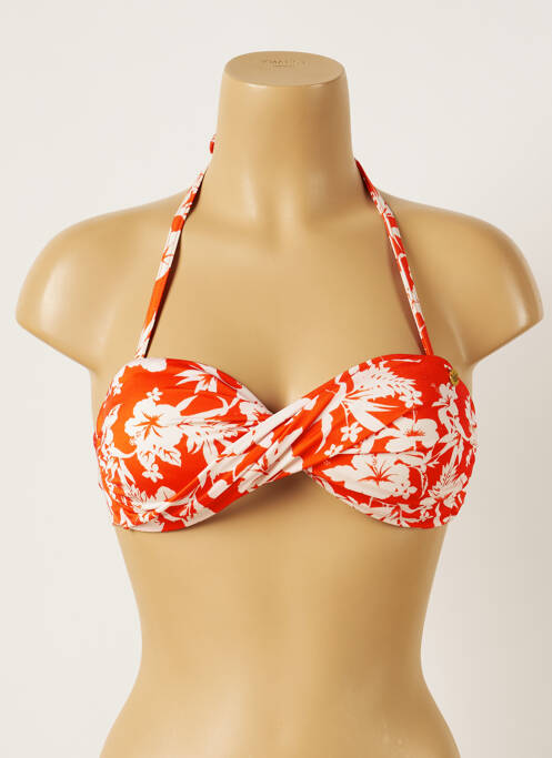 Sutien de costum de baie elasticitate top bentiță portocaliu BANANA MOON femme