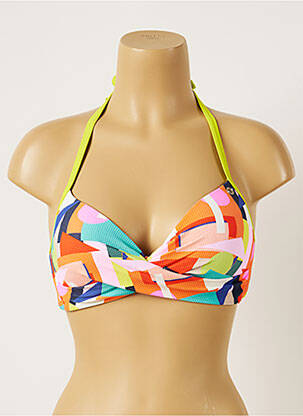 Sutien de costum de baie elasticitate top sutien modelat roz BANANA MOON femeie