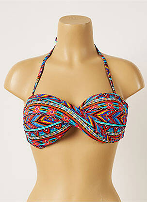 Sutien de costum de baie elasticitate top bentiță portocalie BANANA MOON femeie