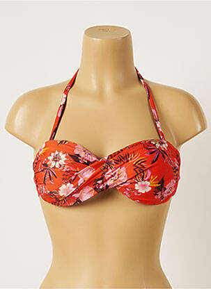 Sutien de costum de baie elasticitate top bentiță portocalie BANANA MOON femeie