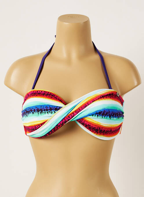 Sutien de costum de baie elasticitate top bentiță verde BANANA MOON femme