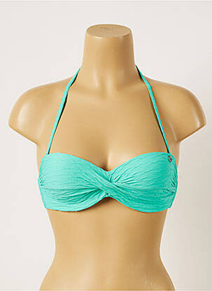 Sutien de costum de baie elasticitate top bentiță verde BANANA MOON femeie