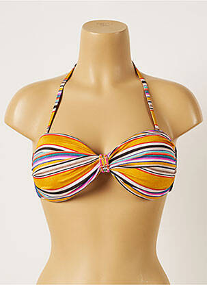 Sutien de costum de baie elasticitate top bentiță galben BANANA MOON femeie