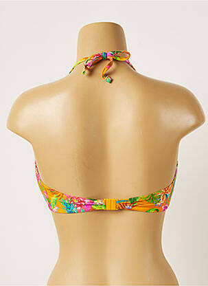 Sutien de costum de baie elasticitate top bentiță portocalie BANANA MOON femeie