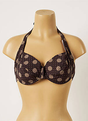 Sutien de costum de baie elasticitate gri BANANA MOON femeie