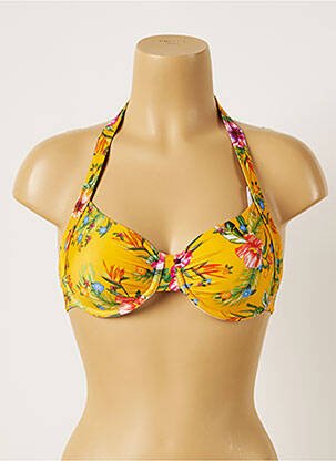 Sutien de costum de baie elasticitate galben BANANA MOON femeie
